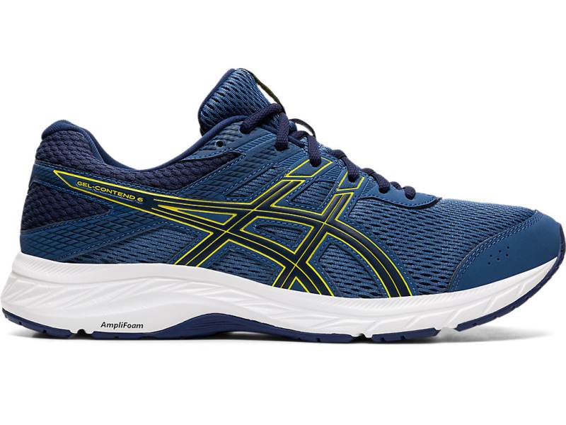 Pánské Běžecké Boty Asics GEL-CONTEND 6 Tmavě Blankyt 80647UJKO